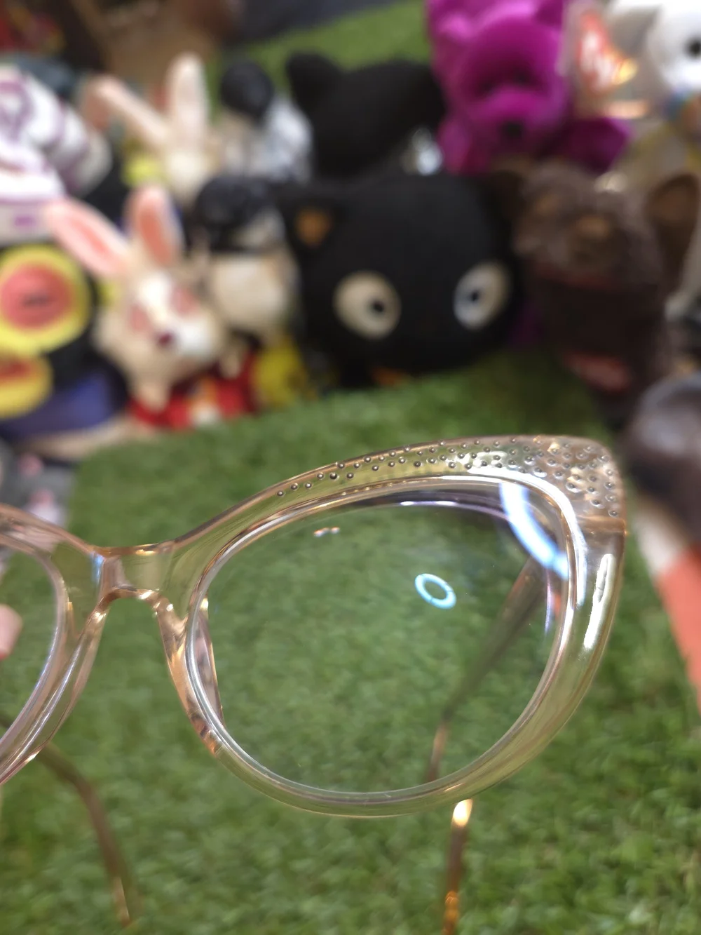 Bonlook Keiko Lynn Champagne Cateye Eyeglasses